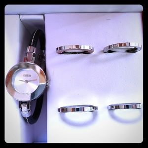 Womens Coach watch changeable faceplate